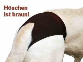 Schutzhschen Luvly braun fr die Hndin - Bild vergrern 