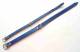 Halsband Rondo Leder, glatt, blau