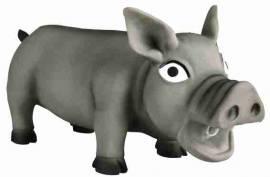 Schweinchen das grunzt, versch. Gren, pink, grau - Bild vergrern 