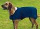 Hundemantel T-Coat blau oder rot